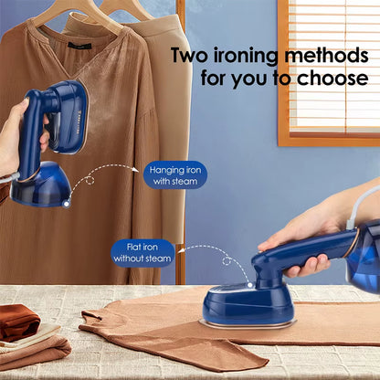 Yunchi 1050W/1200W Hand Steamer 20S Fast-Heat Steam Iron for Clothes Wet Dry Handheld Ironing Machine Portable Steam Cleaner