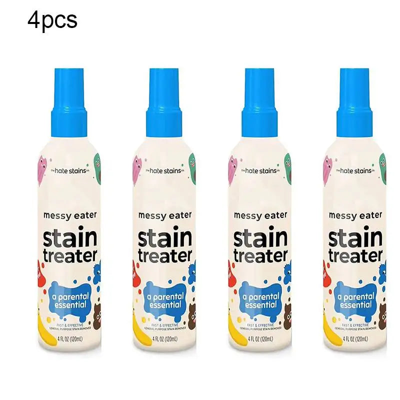 120Ml Portable Stain Remover Spray Effective Yellow Stains Removal for Laundry and Shoes Dust Bleached Decontamination Treatment