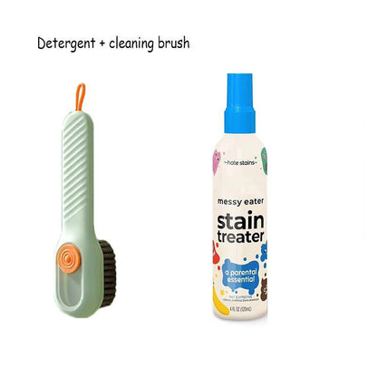 120Ml Portable Stain Remover Spray Effective Yellow Stains Removal for Laundry and Shoes Dust Bleached Decontamination Treatment