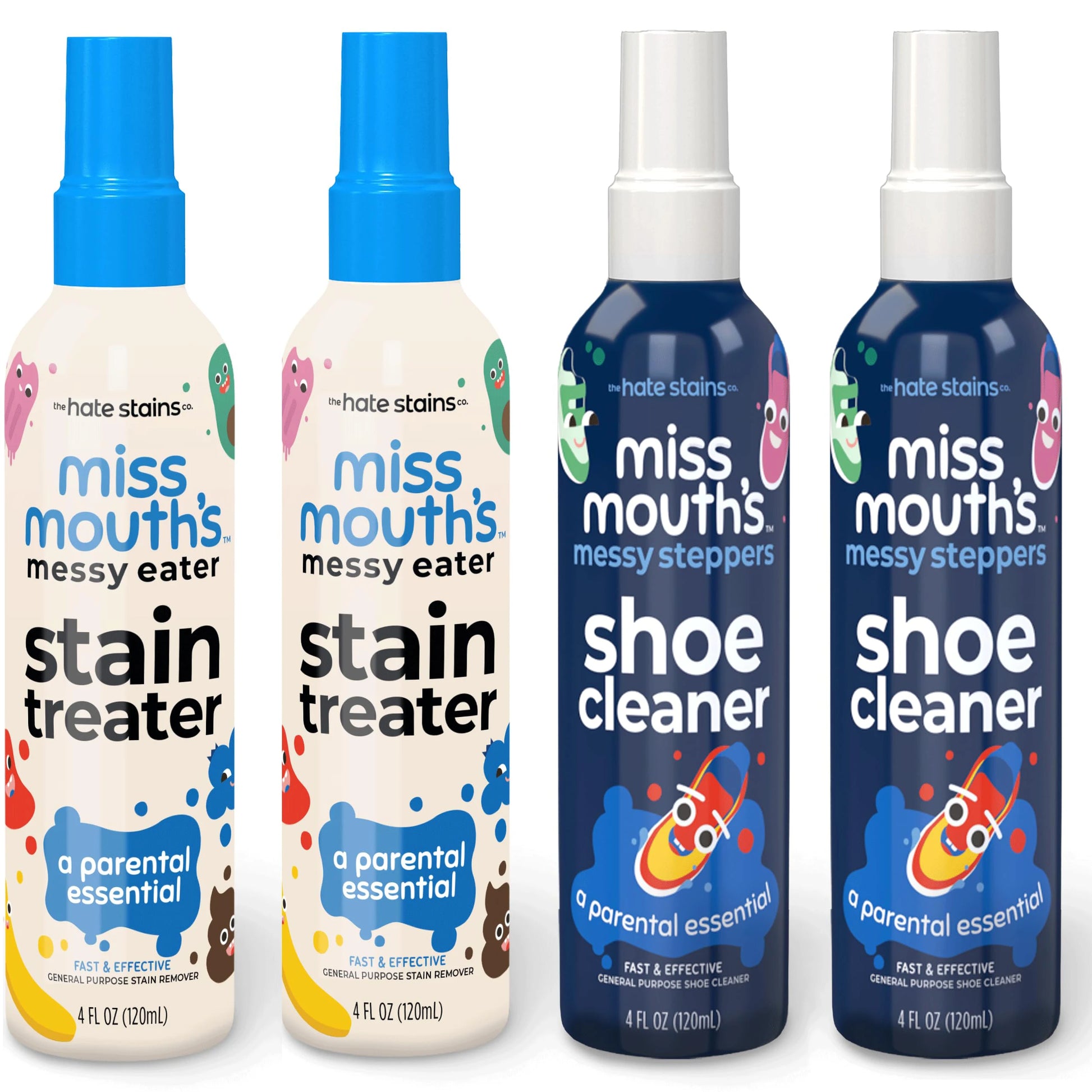 120Ml Portable Stain Remover Spray Effective Yellow Stains Removal for Laundry and Shoes Dust Bleached Decontamination Treatment