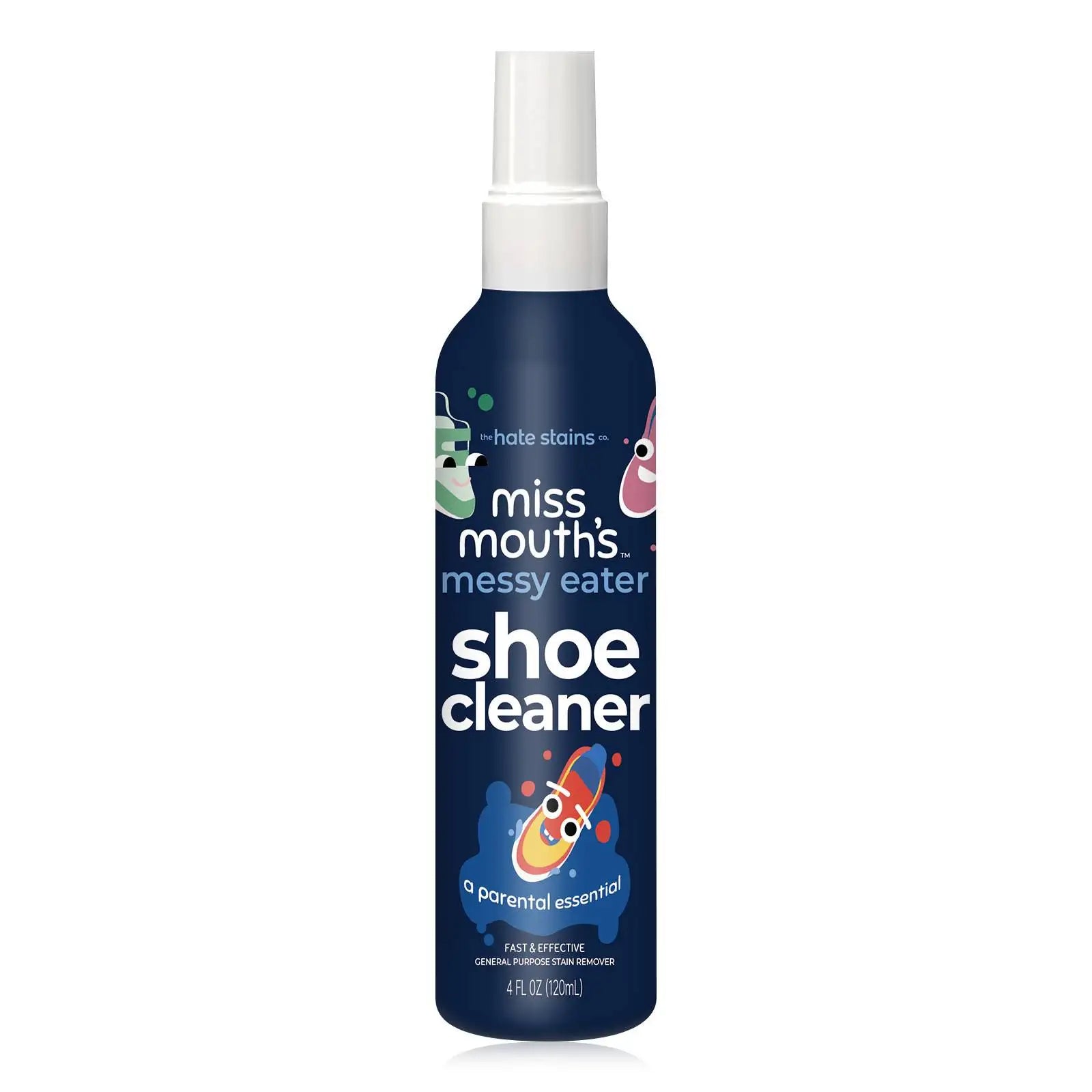 120Ml Portable Stain Remover Spray Effective Yellow Stains Removal for Laundry and Shoes Dust Bleached Decontamination Treatment