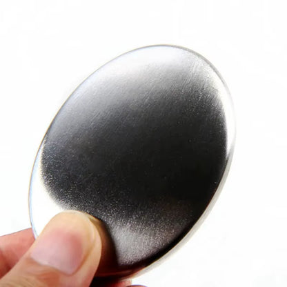 Stainless Steel Soap Shape Deodorize Smell from Hands Retail Eliminating Kitchen Bar Bathroom Soap Useful Tools Odor Remover